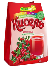 C01. Kisel ~ Кисель Клюквенный 200г*15шт