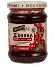 G00. Jam ~ Клюква протертая с сахаром 280гр*12шт