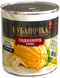 Vegetable Spreads ~ Кукуруза сахарная «Кубаночка» 400гр*12шт