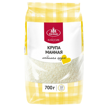 «АгроАльянс» *\Каскад*Манная крупа Классик 700г*12шт