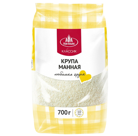 «АгроАльянс» *\Каскад*Манная крупа Классик 700г*12шт