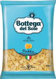 D04. Pasta ~ Макароны Bottega del Sole Рожки 400гр*20шт