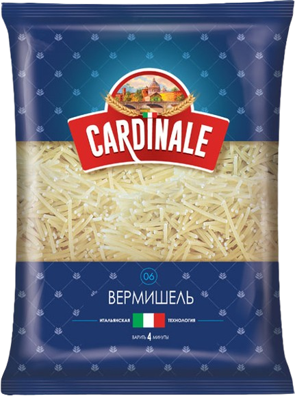 D05. Pasta ~ Макароны Cardinale Вермишель 400гр*20шт