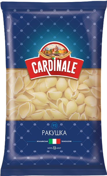 D05. Pasta ~ Макароны Ракушки 400гр*20шт