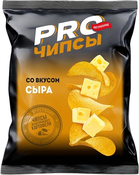 7.2 Chips ~ PRO-чипсы  со вкусом сыра 150гр*9шт