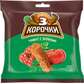 Сухарики «3 Корочки» со вкусом томата и зелени 100г*25шт (182)