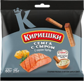 Chips&Snacks ~ Сухарики «Кириешки» 60гр ржаные с соусом семга с сыром + соус тар-тар «Calve» 60гр*30шт