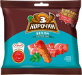 Сухарики «3 Корочки» с соусом со вкусом бекона + кетчуп «Calve» 60гр*30шт (ПС301)