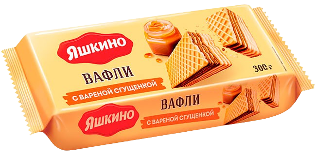 5.5 Wafers ~ Вафли Варёная сгущенка 300гр*15шт
