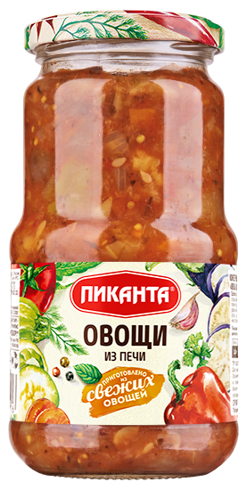 "Пиканта" Овощи из печи, 440г/6шт.