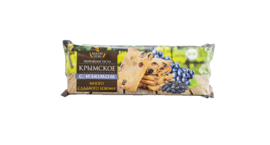 Печенье BAKERY STORY Крымское с изюмом, 160 г.12 шт
