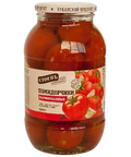 Vegetable Spreads ~ Маринованные огурцы и томаты «Стоев» 1500гр*6шт
