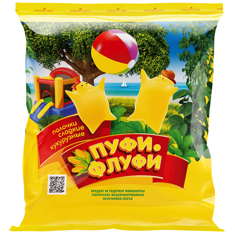 A07.Corn sticks ~ ПУФИ-ФЛУФИ 150г*24шт