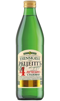 J20. Mineral water ~ ESENSKAYA лечебно-столовая №4 0,45мл*12шт