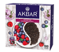 «Akbar» Black tea Чай Akbar Малина Черника 100п*6шт