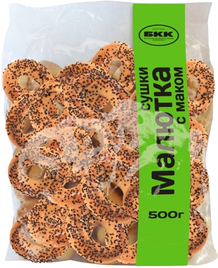 Сушки «БКК» Малютка с маком 500г*10шт