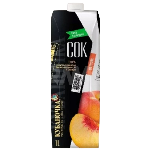 «Кубаночка» Сок Персиковый 1л*12шт