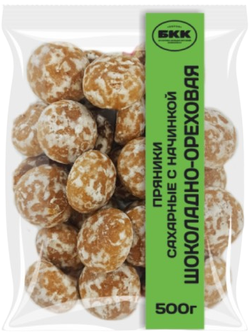 3.10 Gingerbread ~ Пряники Шоколадно-ореховые 500гр*12шт