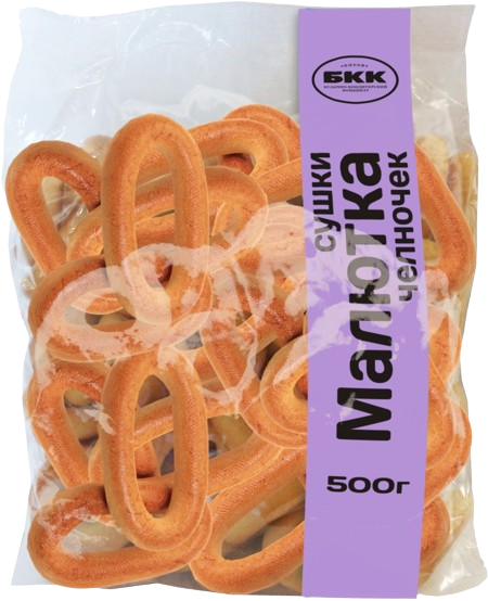 A04. Sushki ~ Сушки  Малютка Челночек 500г*10шт