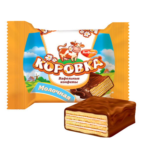 «РотФронт» Конфеты вафельные Коровка молочная 5кг