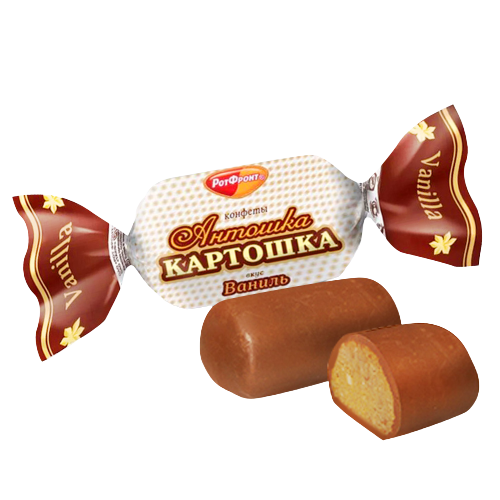 «РотФронт» Конфеты Антошка картошка вкус ваниль 3кг