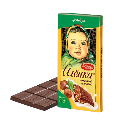 «Алёнка» шоколад Фундук, 90гр*15шт