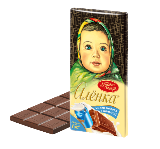 «Алёнка» шоколад Много молока+кальций, 90гр*15шт.