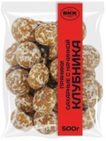 chu «БКК» Пряники сахарные с начинкой клубника 500гр*12шт