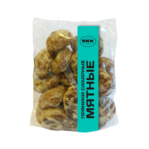 «БКК» Пряники сахарные Мятные 500гр*10шт