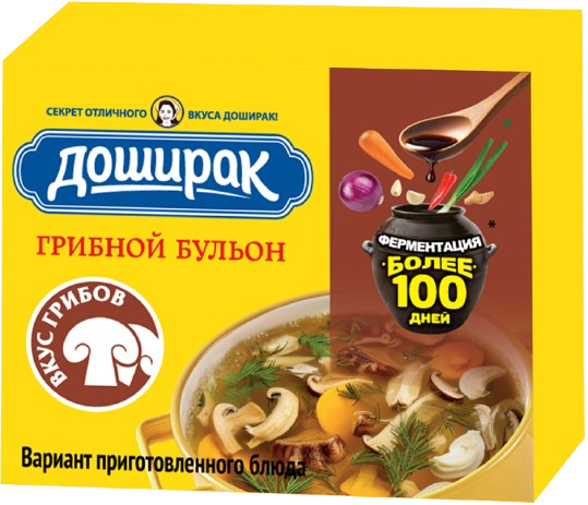 E10. Bouillon ~ Кубики Грибной бульон 8кубиков*10шт