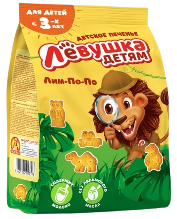 B02. Baby food ~ Детское печенье Лим-По-По 180г*10шт