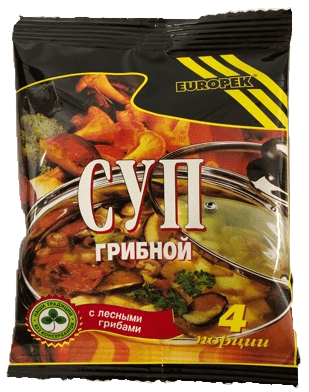 Soup ~ Europek® Суп Грибной с лесными грибами 75г*20шт