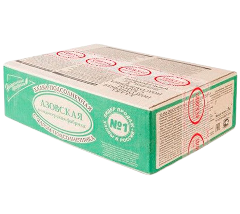 Халва «Азовская» подсолнечная с ядром подсолнечника 5кг