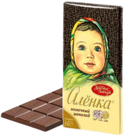 A09. Chocolate ~ Шоколад молочный Аленка 90гр*15шт