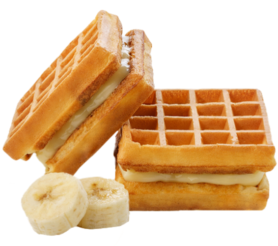 5. Wafer ~ Вафли Венские с начинкой Банан 100гр*22шт