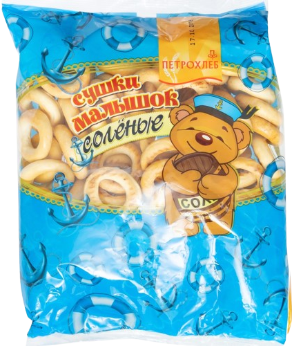Сушки «Петрохлеб» Малышок Солёные 375г*20шт